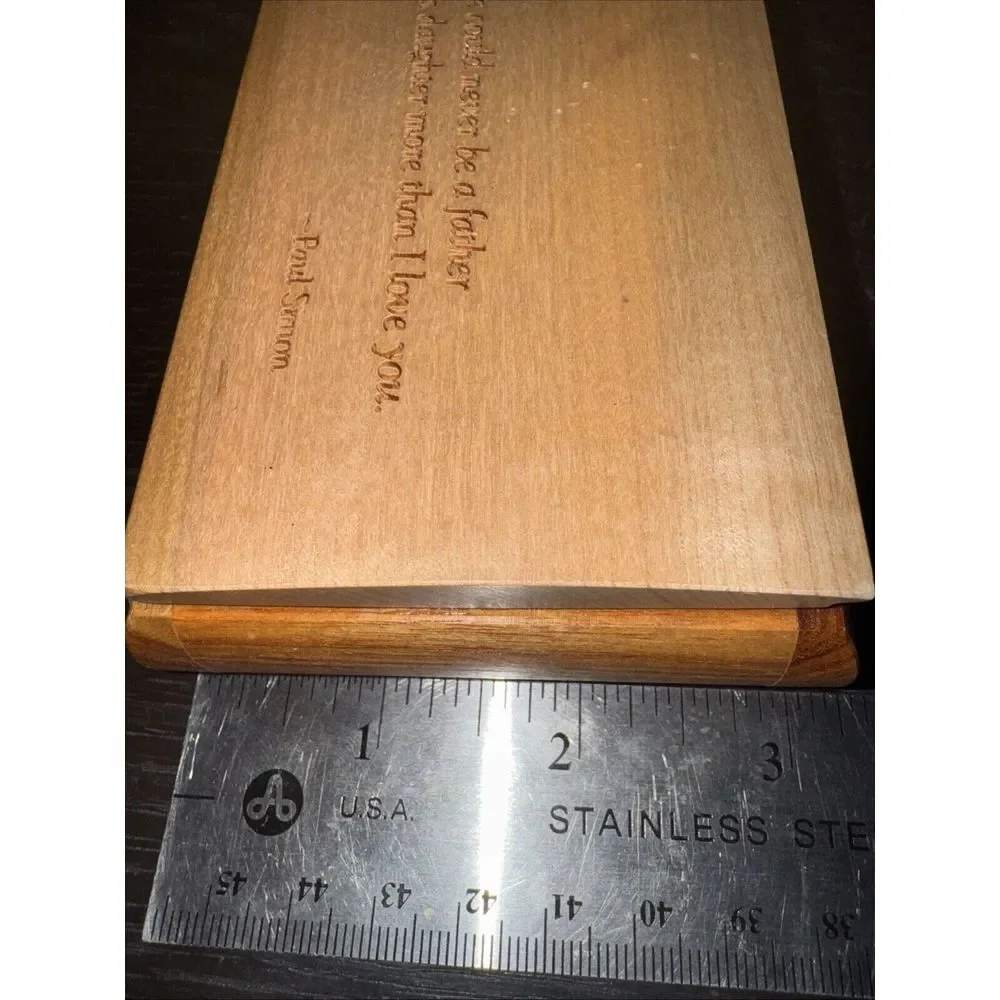 Curly Mapke Bocote Small‎ Wooden Box